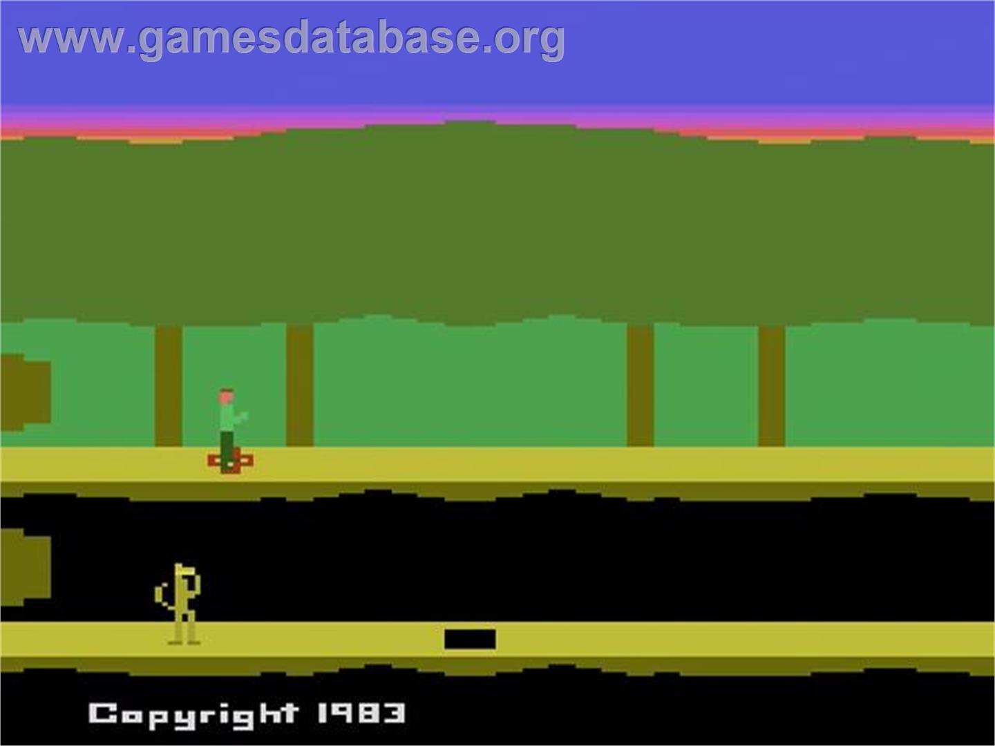 Pitfall 2 - Lost Caverns - Atari 2600 - Artwork - Title Screen
