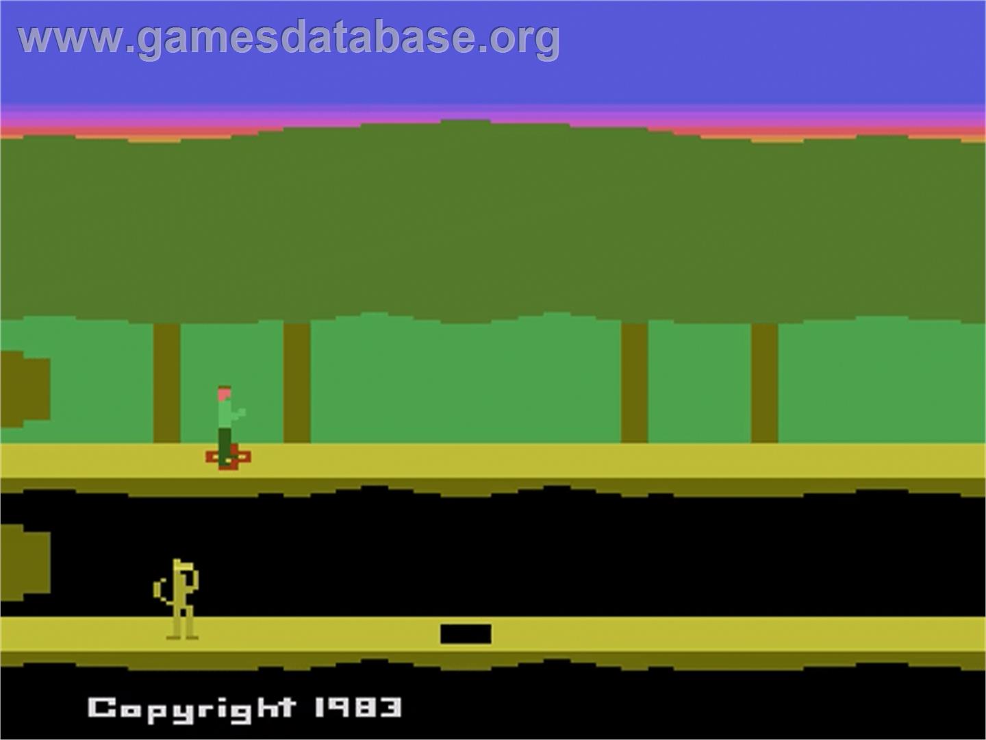 Pitfall II: Lost Caverns - Atari 2600 - Artwork - Title Screen
