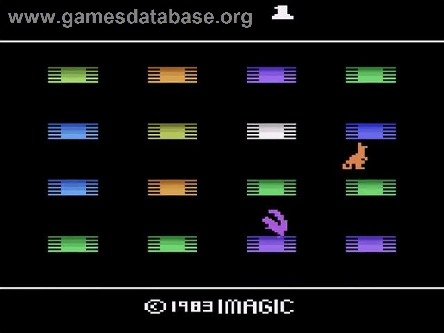 Quick Step! - Atari 2600 - Artwork - Title Screen