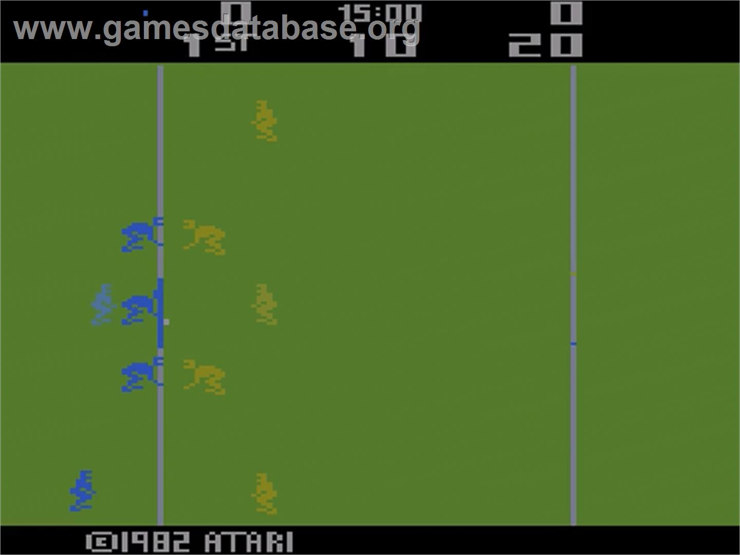 RealSports Football - Atari 2600 - Artwork - Title Screen