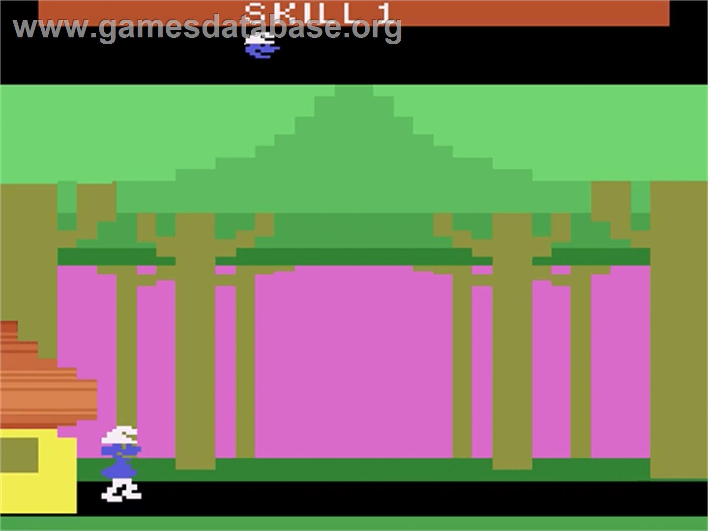 Smurf: Rescue in Gargamel's Castle - Atari 2600 - Artwork - Title Screen