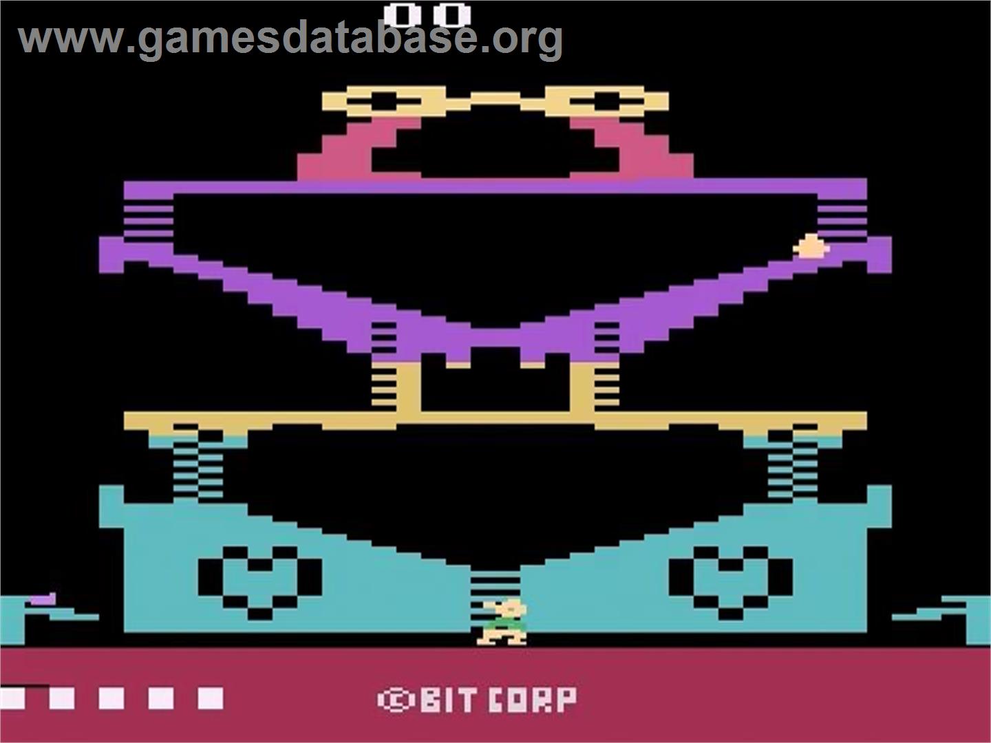 Snail Against Squirrel - Atari 2600 - Artwork - Title Screen