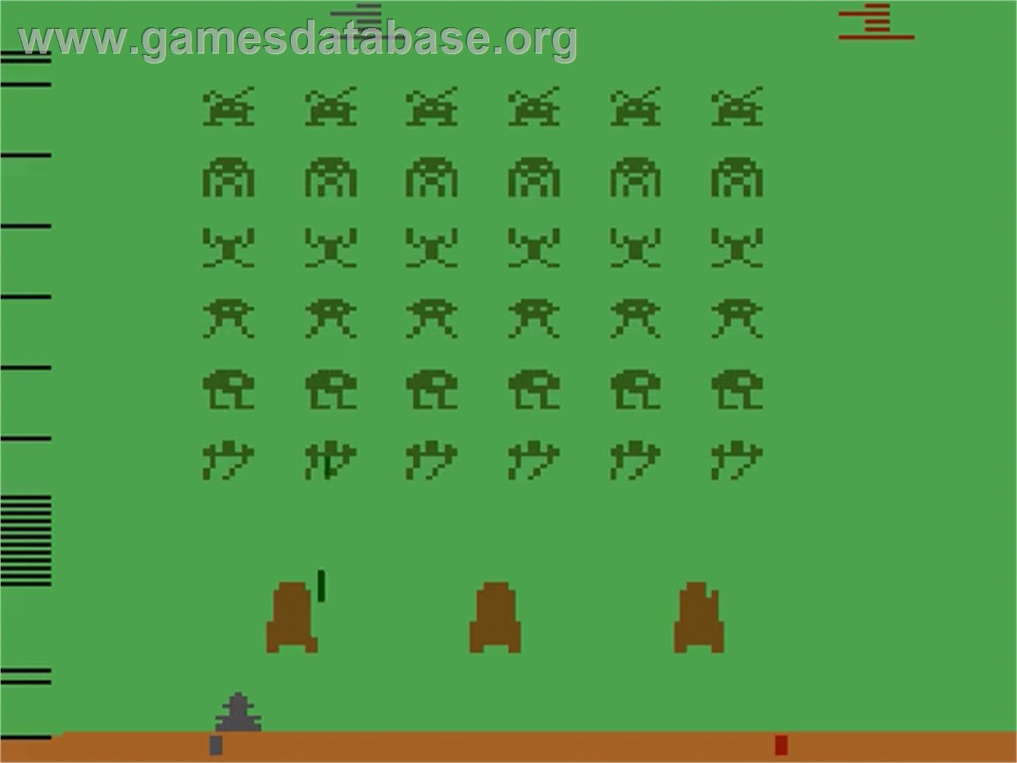 Space Invaders - Atari 2600 - Artwork - Title Screen
