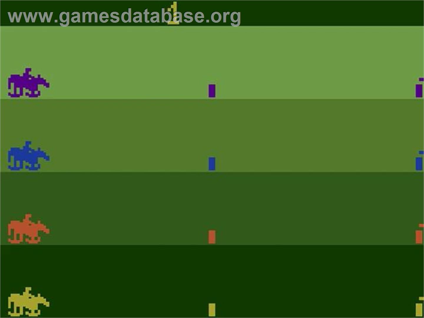 Steeplechase (video Gems) - Atari 2600 - Artwork - Title Screen