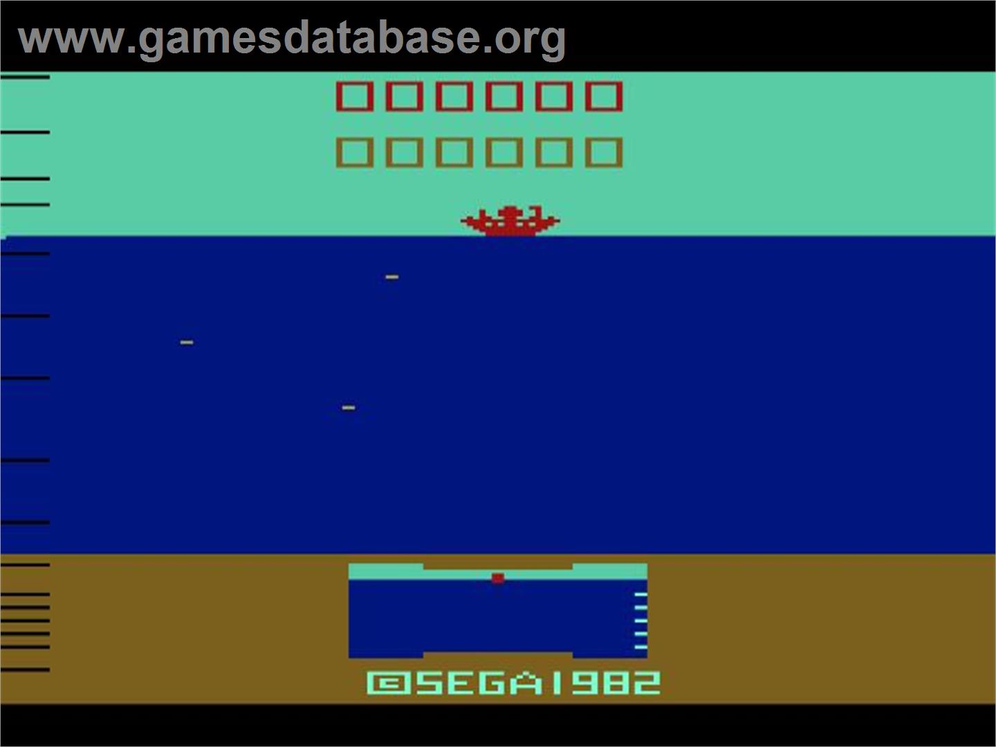 Sub-scan - Atari 2600 - Artwork - Title Screen
