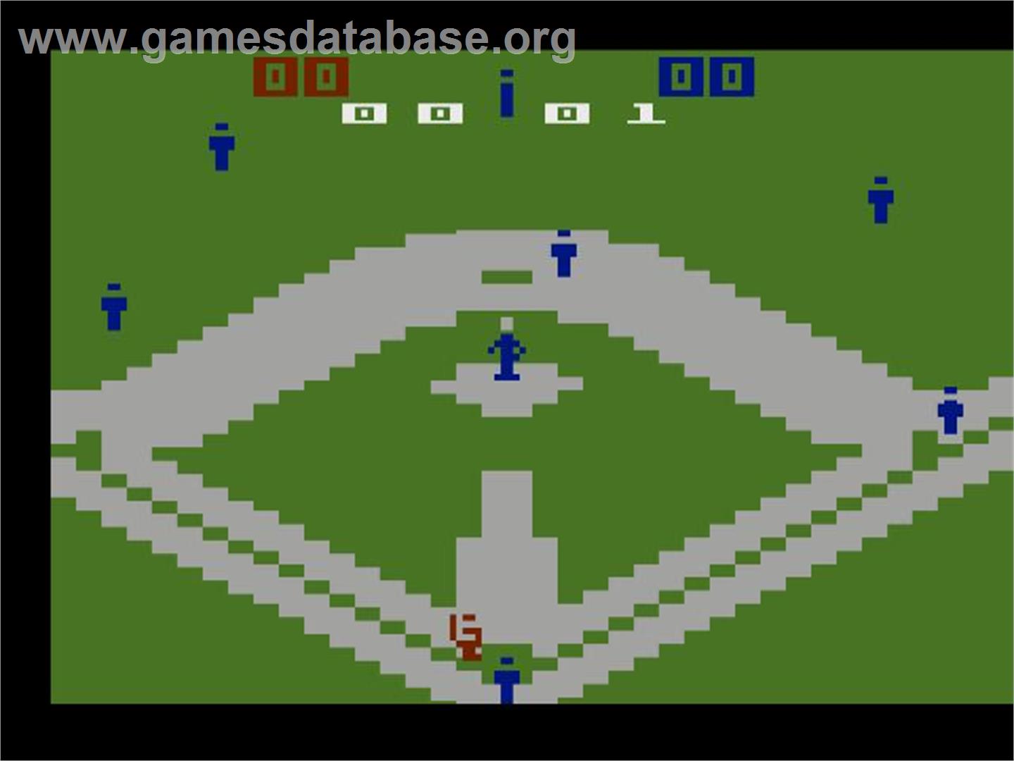 Super Challenge Baseball - Atari 2600 - Artwork - Title Screen