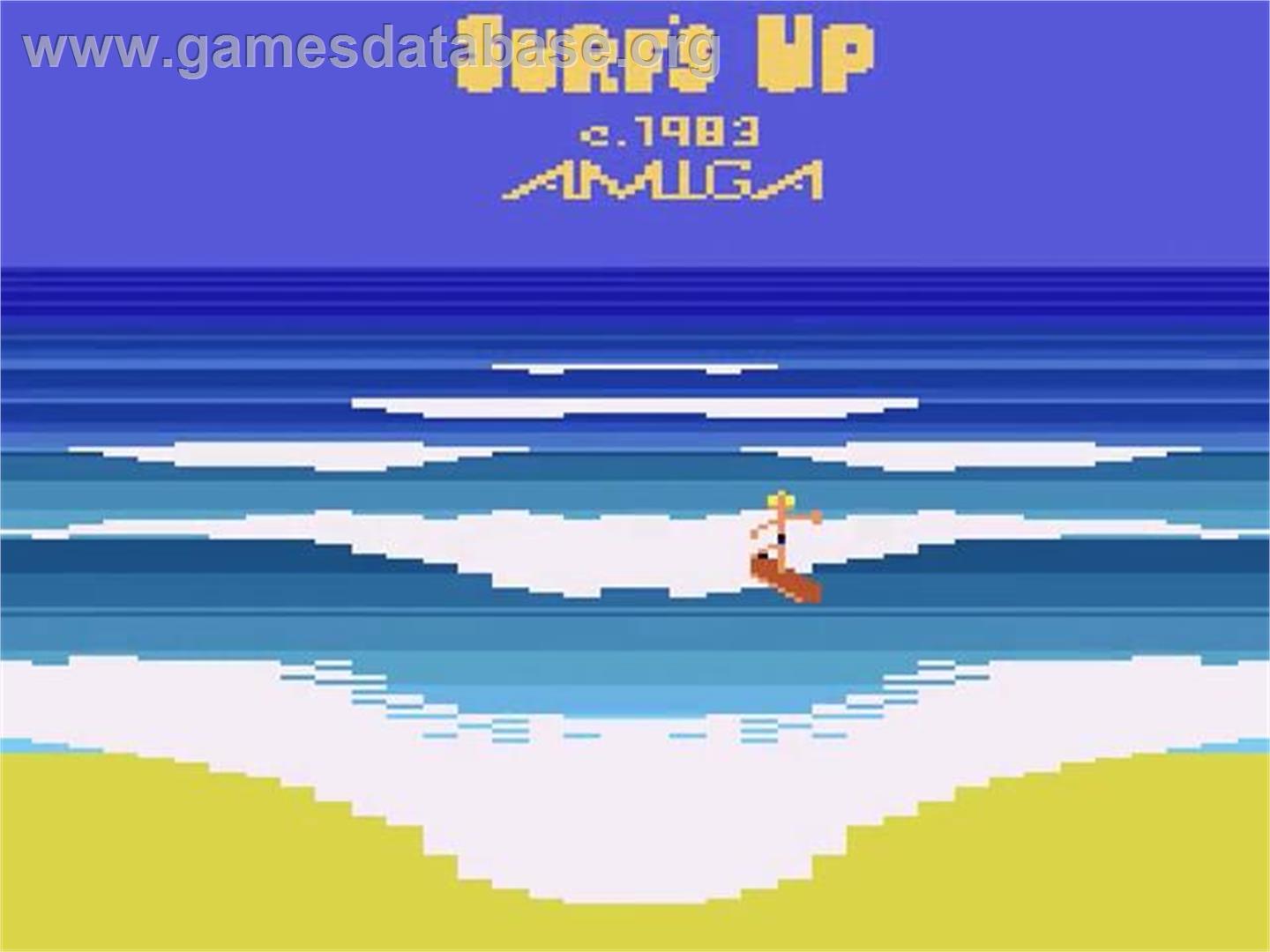 Surf's Up - Atari 2600 - Artwork - Title Screen