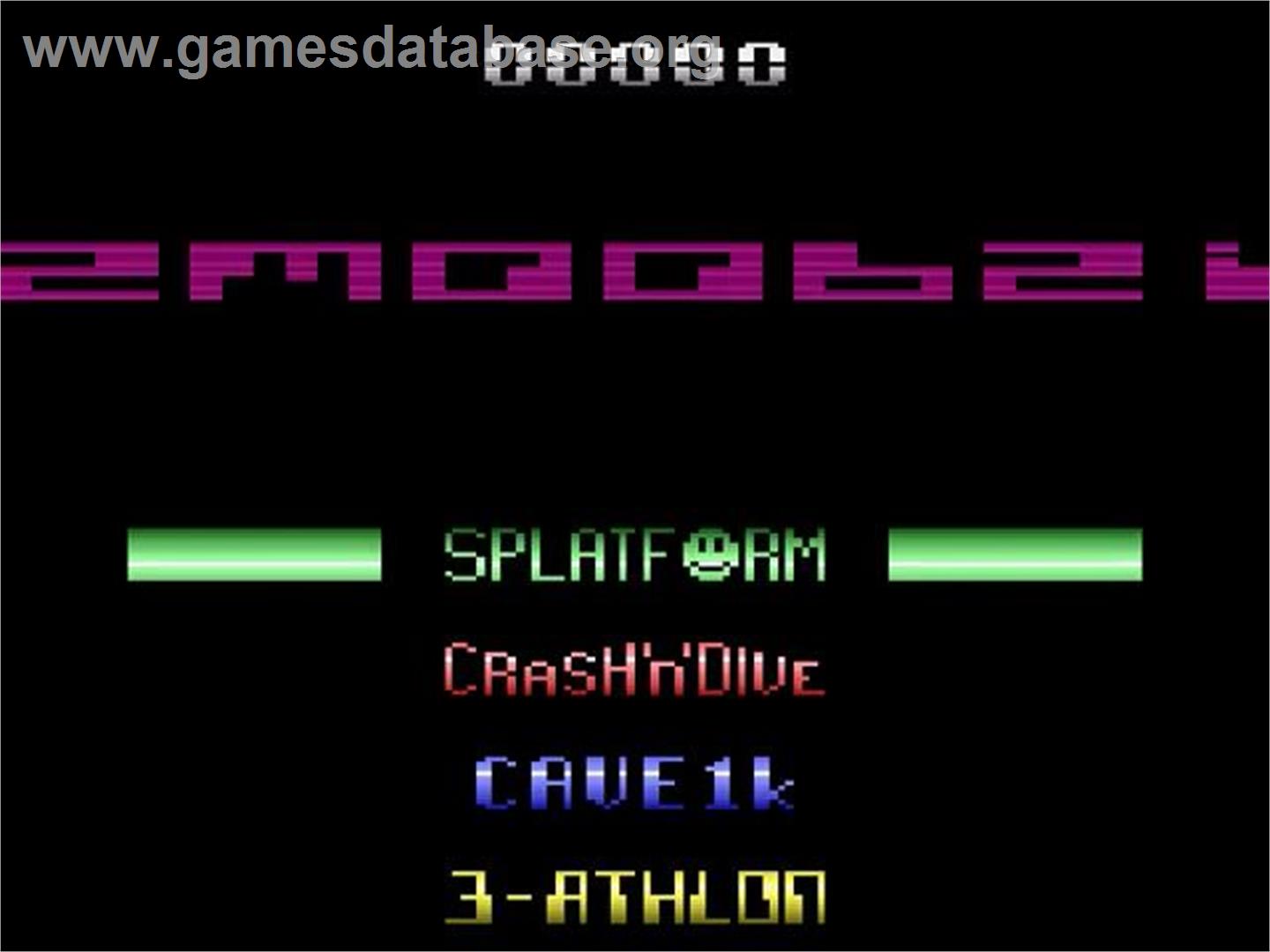 Swoops! - Atari 2600 - Artwork - Title Screen