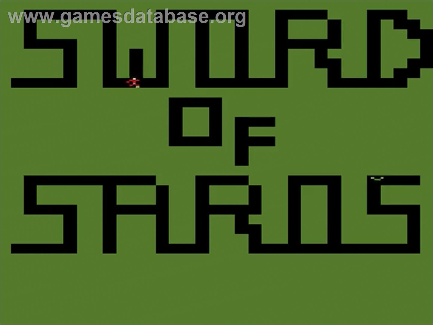 Sword of Saros - Atari 2600 - Artwork - Title Screen