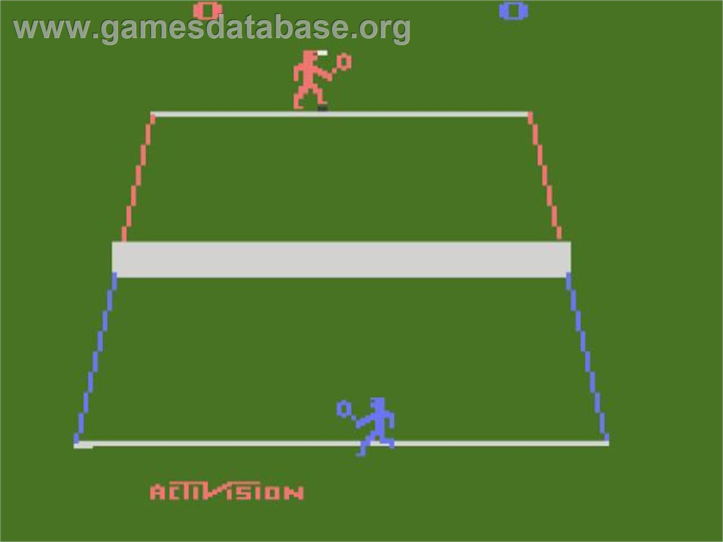 Tennis - Atari 2600 - Artwork - Title Screen