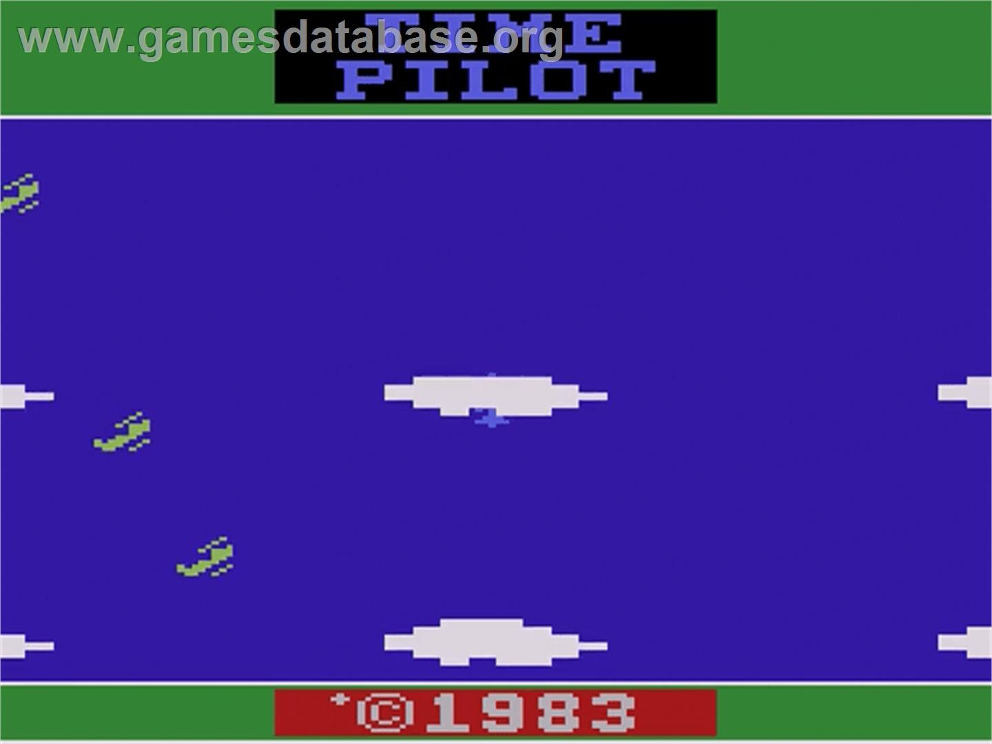 Time Pilot - Atari 2600 - Artwork - Title Screen