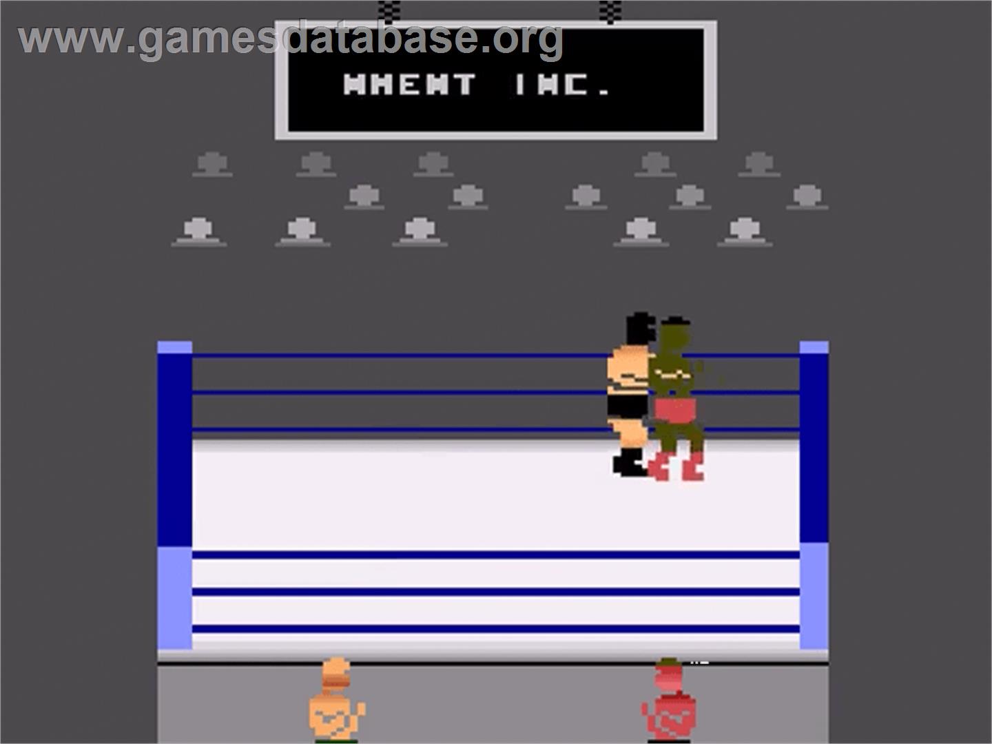 Title Match Pro Wrestling - Atari 2600 - Artwork - Title Screen