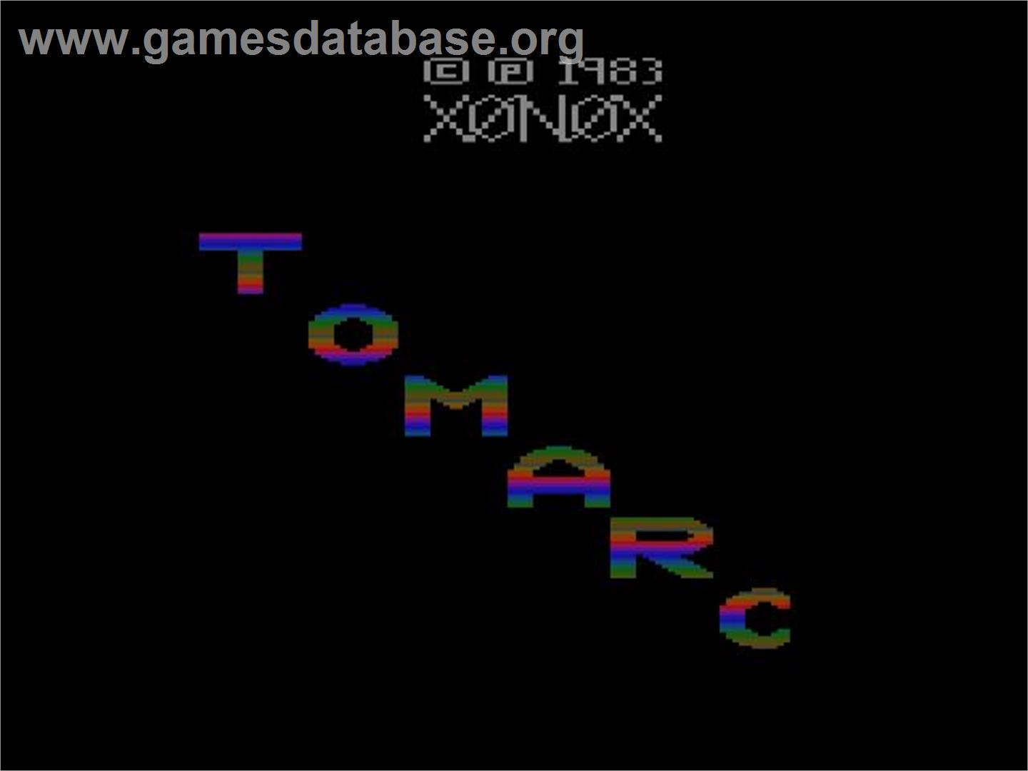 Tomarc The Barbarian - Atari 2600 - Artwork - Title Screen