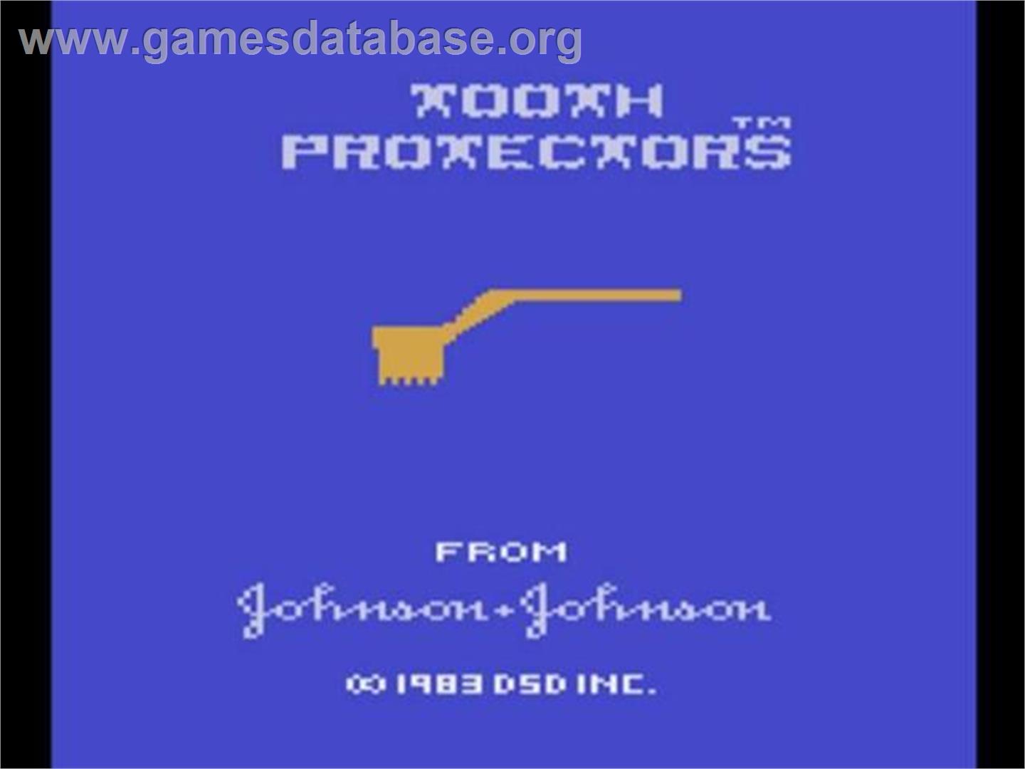 Tooth Protectors - Atari 2600 - Artwork - Title Screen