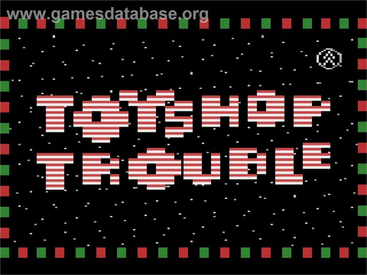 Toyshop Trouble - Atari 2600 - Artwork - Title Screen