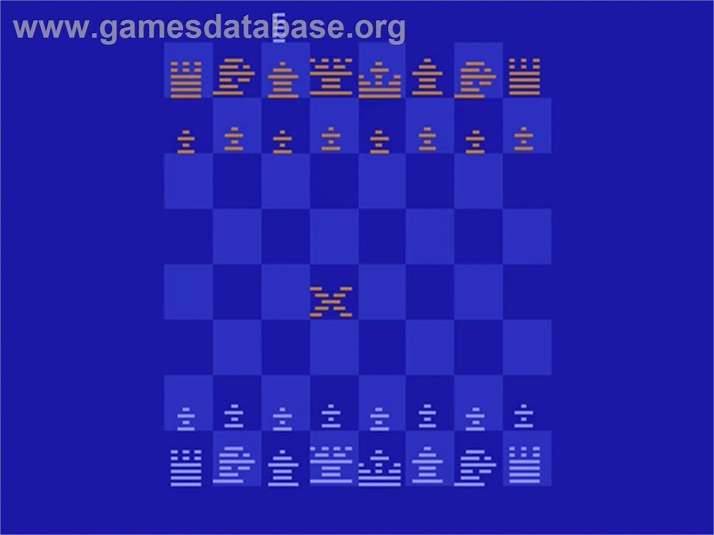 Video Chess - Atari 2600 - Artwork - Title Screen