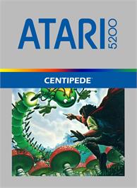 Box cover for Centipede on the Atari 5200.