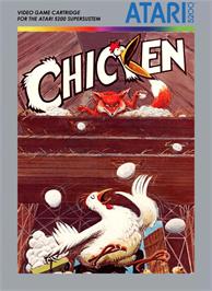Box cover for Chicken (Atari 8bit conversion) on the Atari 5200.