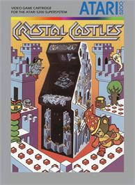 Box cover for Crystal Castles (Atari 8bit conversion) on the Atari 5200.