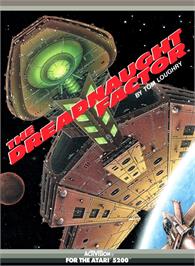 Box cover for Dreadnaught Factor on the Atari 5200.