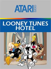 Box cover for Looney Tunes Hotel on the Atari 5200.
