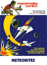 Box cover for Meteorites on the Atari 5200.