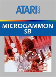 Box cover for Microgammon SB on the Atari 5200.