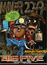 Box cover for Miner 2049er on the Atari 5200.
