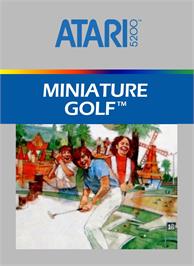 Box cover for Miniature Golf (Prototype) on the Atari 5200.