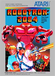 Box cover for Robotron - 2084 on the Atari 5200.