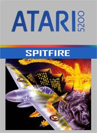 Box cover for Spitfire on the Atari 5200.
