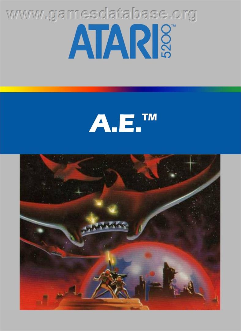 A.E. - Atari 5200 - Artwork - Box