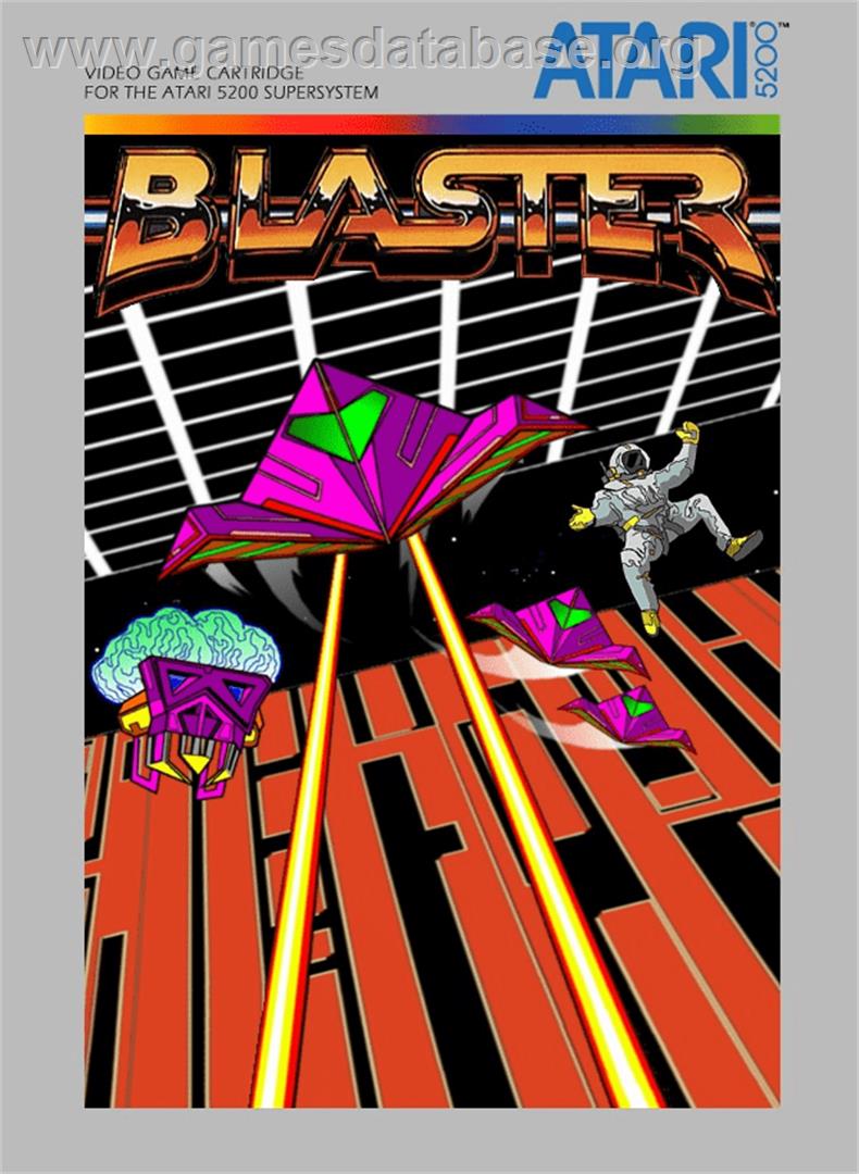 Blaster - Atari 5200 - Artwork - Box