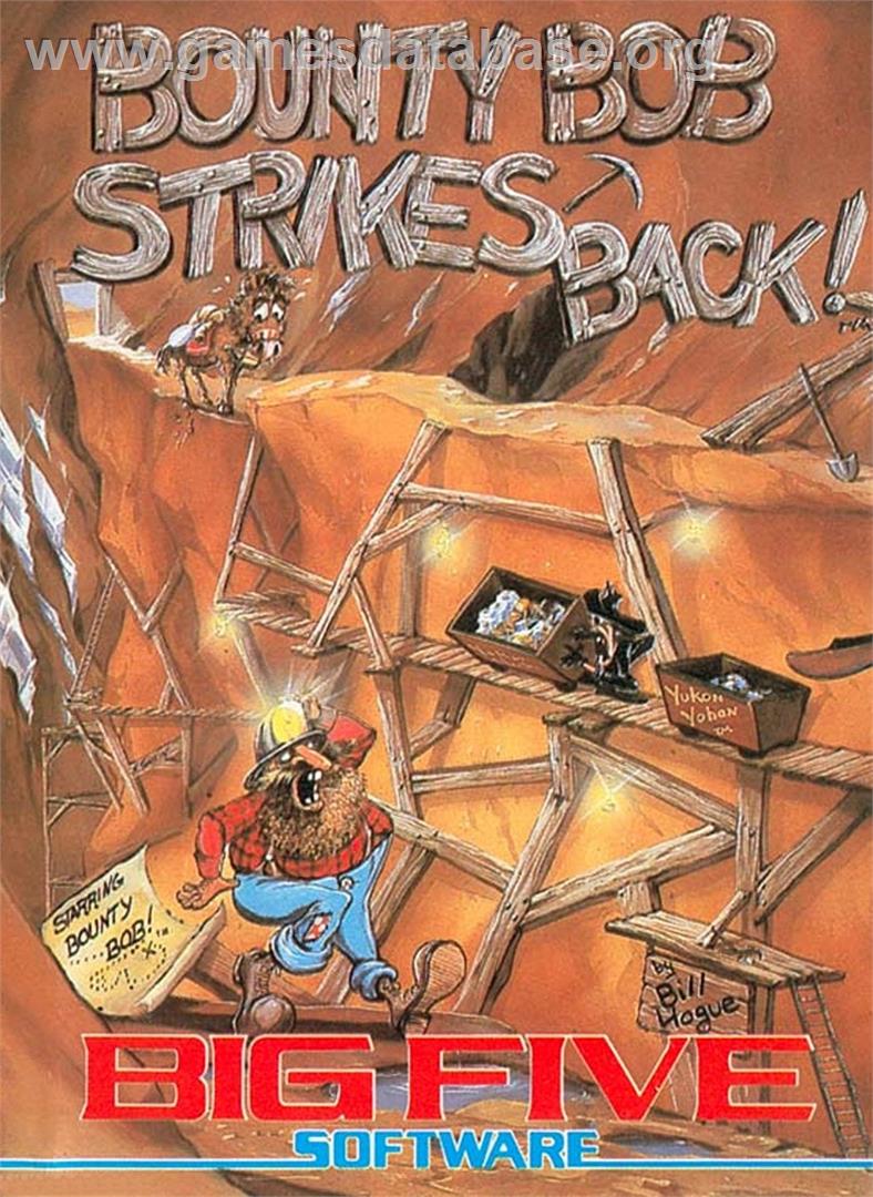 Bounty Bob Strikes Back! - Atari 5200 - Artwork - Box
