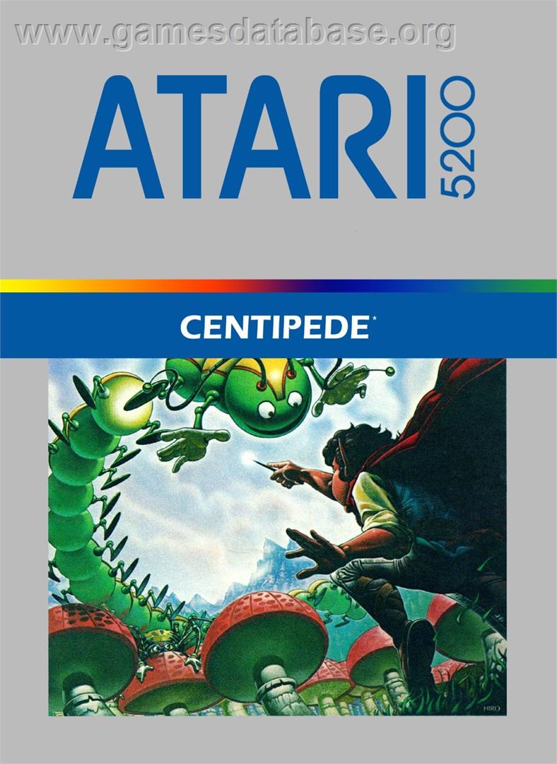 Centipede - Atari 5200 - Artwork - Box