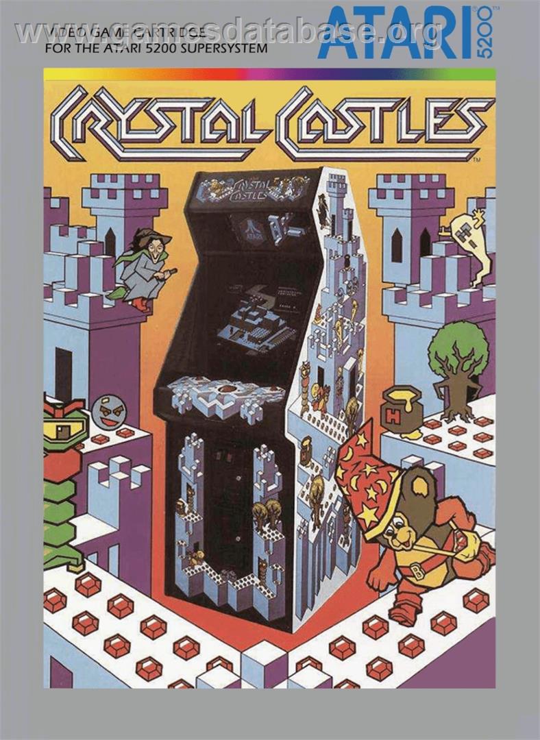 Crystal Castles - Atari 5200 - Artwork - Box