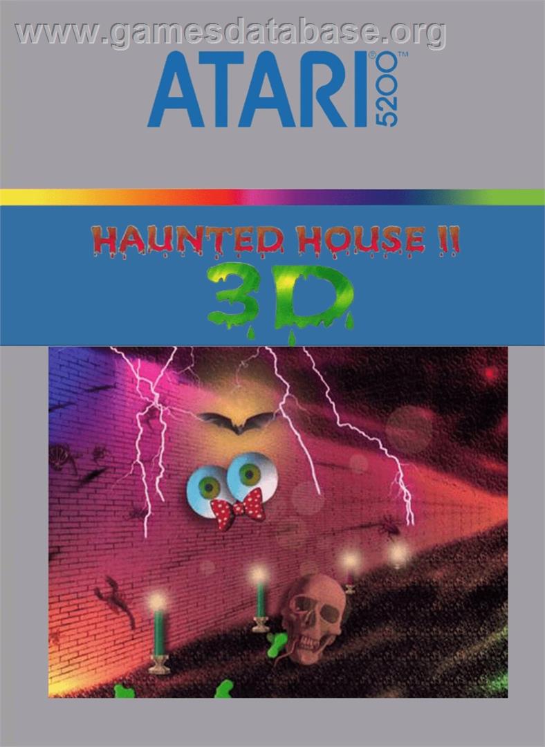 Haunted House II 3D - Atari 5200 - Artwork - Box