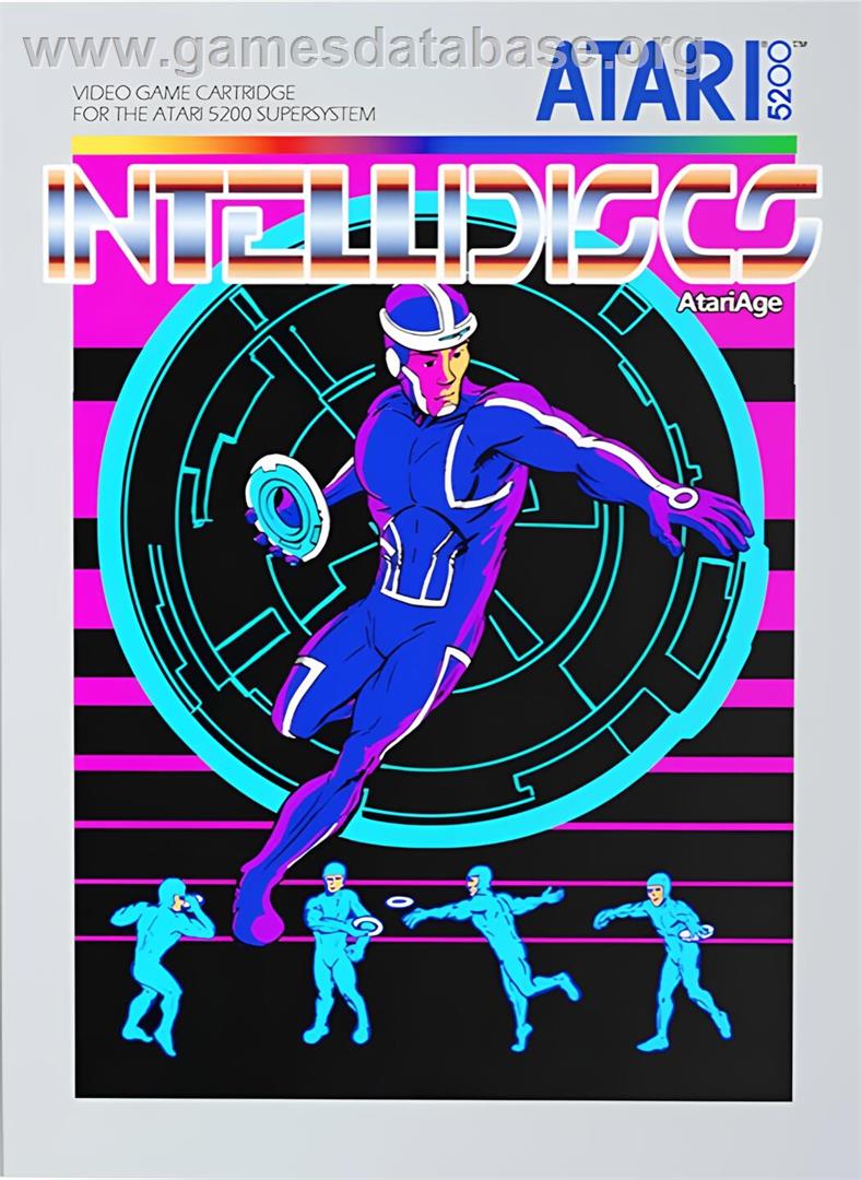 Intellidiscs - Atari 5200 - Artwork - Box