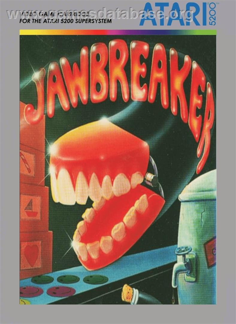 Jaw Breaker (Atari 8bit conversion) - Atari 5200 - Artwork - Box