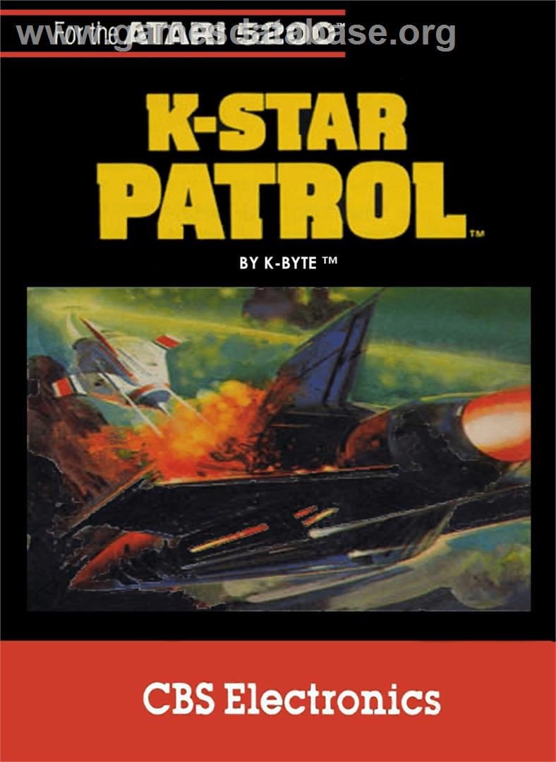 K-Star Patrol (Atari 8bit conversion) - Atari 5200 - Artwork - Box