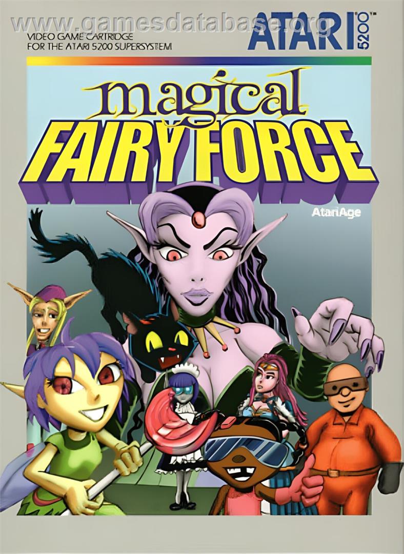 Magical Fairy Force - Atari 5200 - Artwork - Box