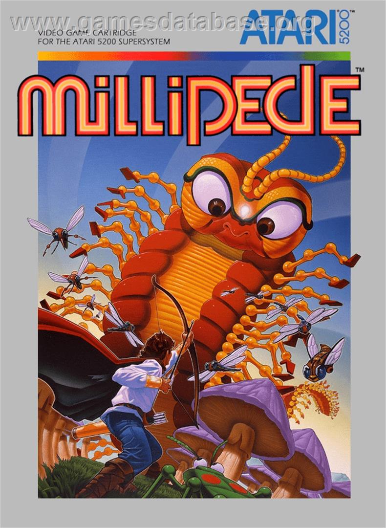 Millipede - Atari 5200 - Artwork - Box