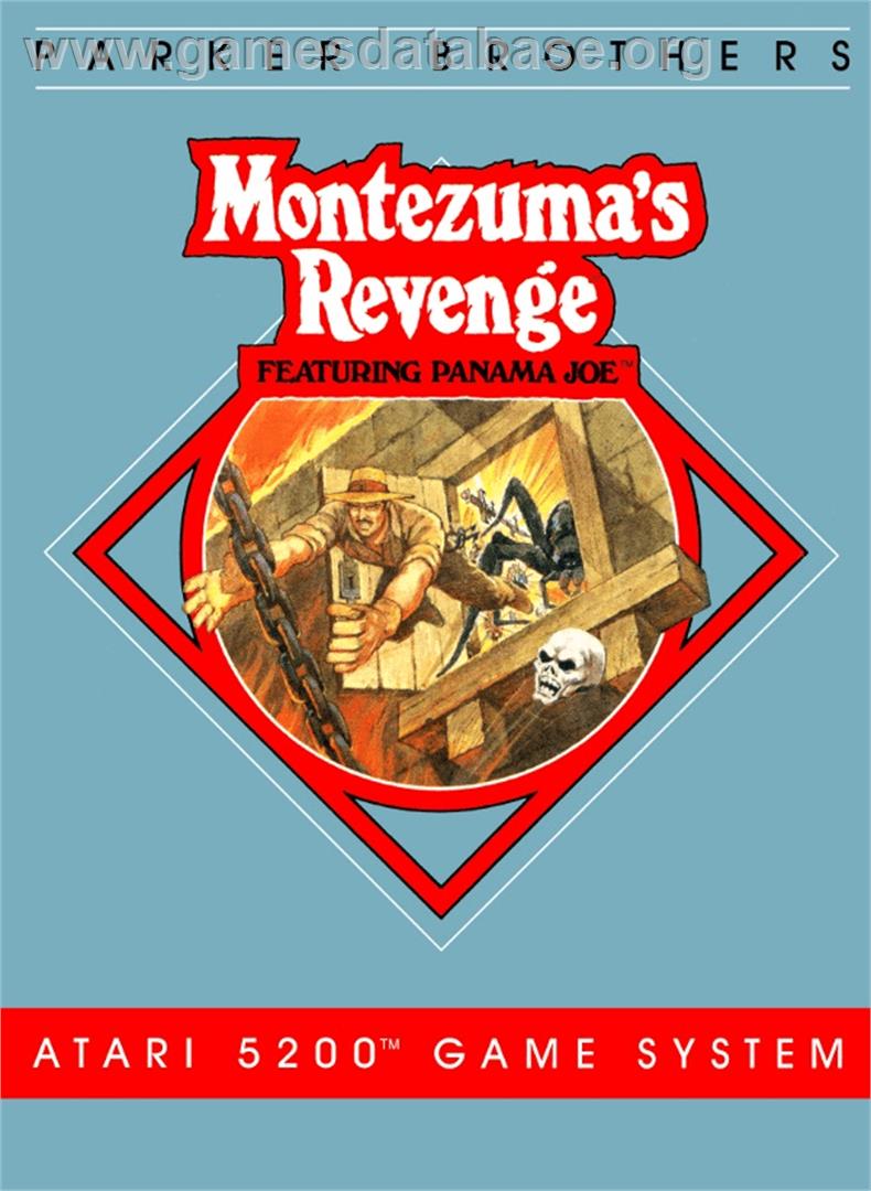 Montezuma's Revenge - Atari 5200 - Artwork - Box