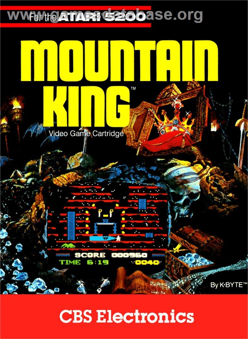 Mountain King - Atari 5200 - Artwork - Box