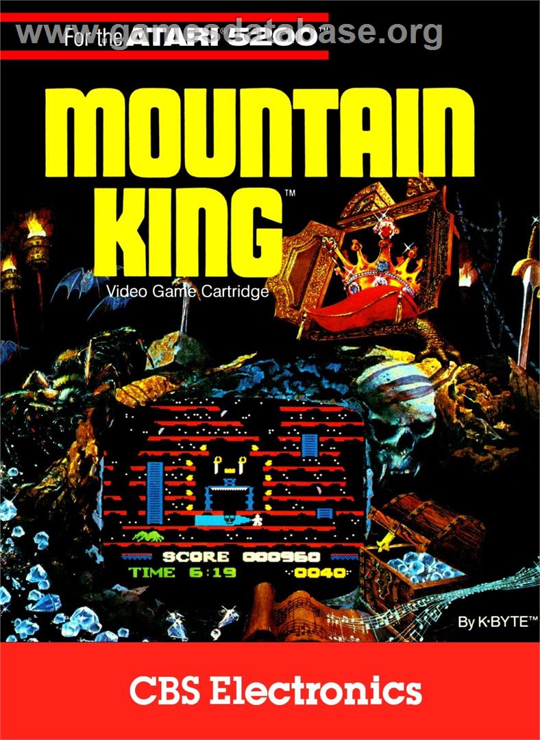 Mountain King - Atari 5200 - Artwork - Box