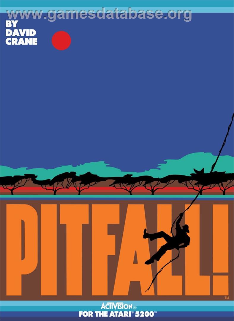 Pitfall! - Atari 5200 - Artwork - Box