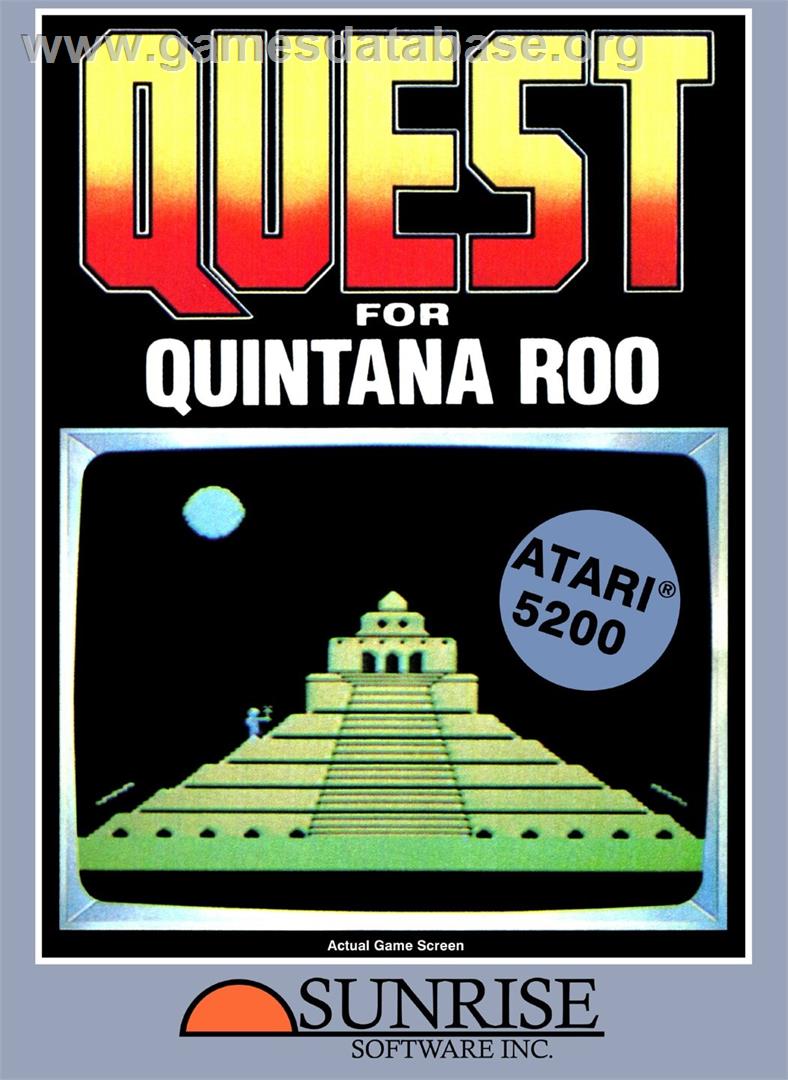 Quest For Quintana Roo - Atari 5200 - Artwork - Box