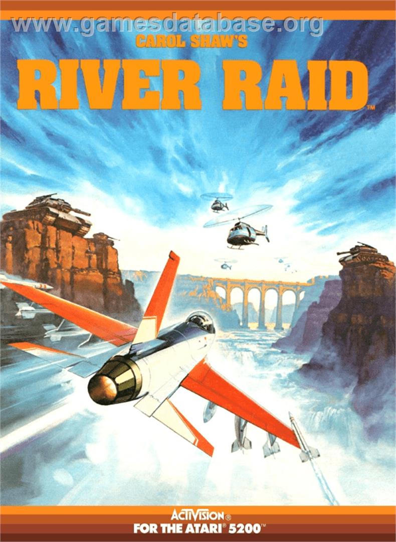River Raid - Atari 5200 - Artwork - Box