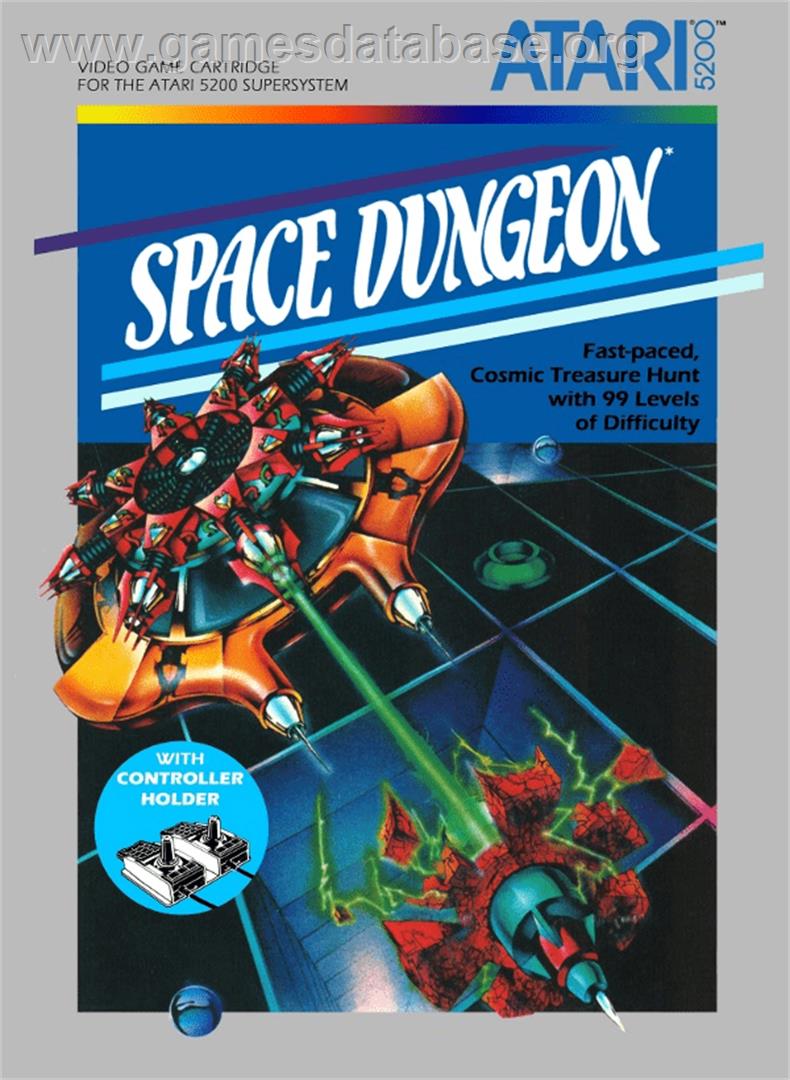 Space Dungeon - Atari 5200 - Artwork - Box