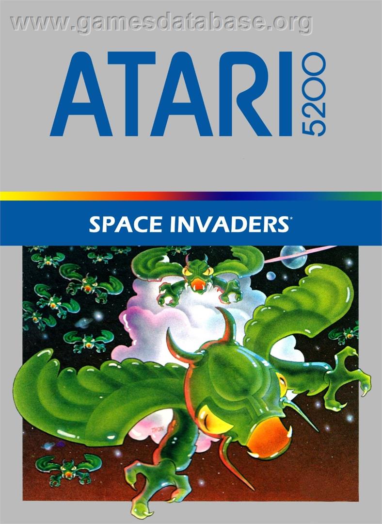 Space Invaders - Atari 5200 - Artwork - Box